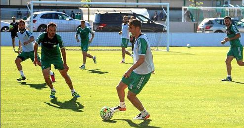 Fabián, en una imagen de la sesión de este martes. Fabián, en una imagen de la sesión de este martes.
