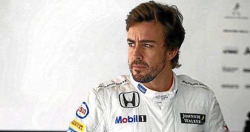 Fernando Alonso, durante el GP de China. Fernando Alonso, durante el GP de China.