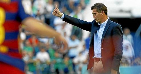 Merino, en el último partido en casa ante el Barcelona. Merino, en el último partido en casa ante el Barcelona.