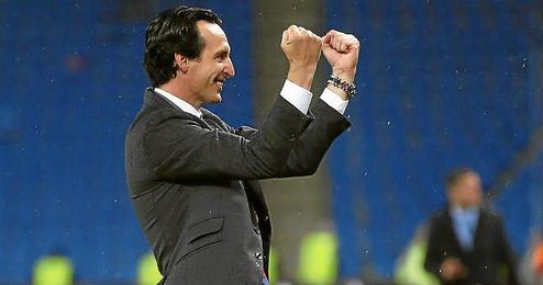 Emery, eufórico. Emery, eufórico.