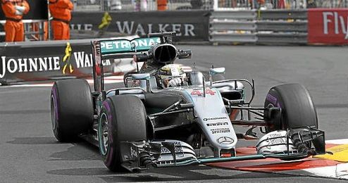 Hamilton, el más rápido en los primeros libres de Mónaco. Hamilton, el más rápido en los primeros libres de Mónaco.