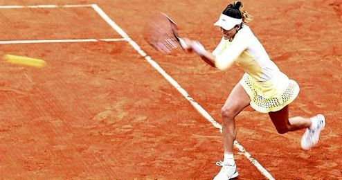 Es el tercer año consecutivo que Muguruza accede a cuartos en París. Es el tercer año consecutivo que Muguruza accede a cuartos en París.