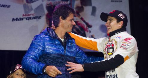 El expiloto se ha convertido en "Moto GP Legend". El expiloto se ha convertido en "Moto GP Legend".