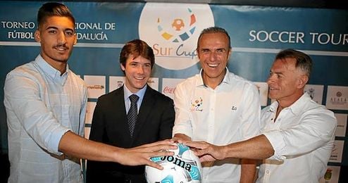 David Guevara presentó la Sur Cup. David Guevara presentó la Sur Cup.