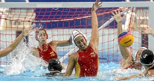 Las españolas tuvieron que remar a contracorriente en busca de la remontada que nunca llegó. Las españolas tuvieron que remar a contracorriente en busca de la remontada que nunca llegó.