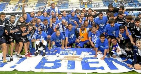 Último ascenso del Deportivo de la Coruña. Último ascenso del Deportivo de la Coruña.