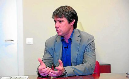 El delegado de Deportes del Ayuntamiento, Guevara, en la redacción de ED. El delegado de Deportes del Ayuntamiento, Guevara, en la redacción de ED.