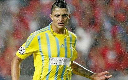 Roger Cañas, con la camiseta del Astana. Roger Cañas, con la camiseta del Astana.