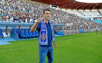 "Si no creyese que voy a dar lo que puedo dar y lo que el aficionado piensa no estaría aquí", ha señalado categórico. "Si no creyese que voy a dar lo que puedo dar y lo que el aficionado piensa no estaría aquí", ha señalado categórico.