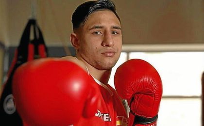 ´El Infierno", apodo del boxeador canario. ´El Infierno", apodo del boxeador canario.