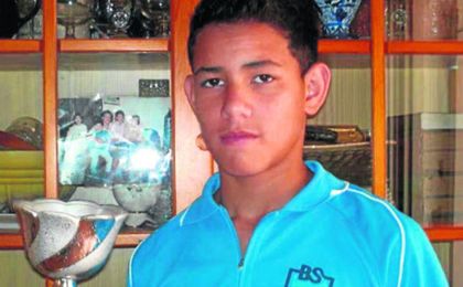 El pequeño Sanabria, durante sus primeros años en Barcelona. El pequeño Sanabria, durante sus primeros años en Barcelona.