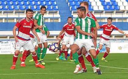 Betis y Middlesbrough se enfrentan en Marbella. Betis y Middlesbrough se enfrentan en Marbella.