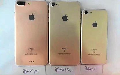 Imagen filtrada de los nuevos iphones 7S. Imagen filtrada de los nuevos iphones 7S.