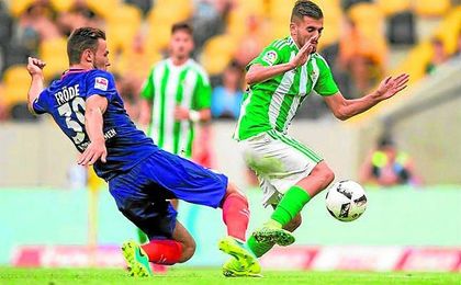 Dani Ceballos estuvo muy activo durante los 90 minutos Dani Ceballos estuvo muy activo durante los 90 minutos
