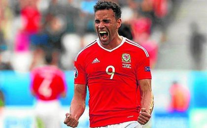 El galés Robson-Kanu. El galés Robson-Kanu.