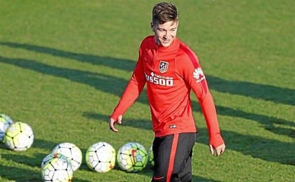 Luciano Vietto espera recuperar la sonrisa perdida durante un tiempo en el Atlético de Madrid. Luciano Vietto espera recuperar la sonrisa perdida durante un tiempo en el Atlético de Madrid.