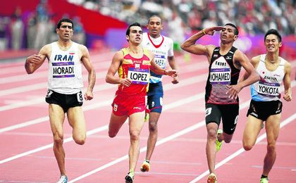 El atletista loreño aún medita su participación en los Juegos. El atletista loreño aún medita su participación en los Juegos.