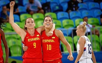 Después de tres cuartos muy ajustados, el último cuarto fue para las españolas. Después de tres cuartos muy ajustados, el último cuarto fue para las españolas.