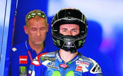 Jorge Lorenzo lamenta los errores cometidos en la temporada. Jorge Lorenzo lamenta los errores cometidos en la temporada.