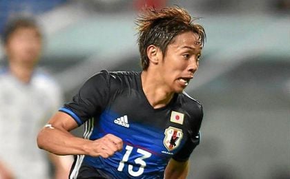 Kiyotake, con la camiseta de su selección. Kiyotake, con la camiseta de su selección.