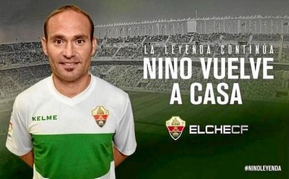 El almeriense Juan Francisco Martínez ´Nino´ regresa al conjunto ilicitano. El almeriense Juan Francisco Martínez ´Nino´ regresa al conjunto ilicitano.
