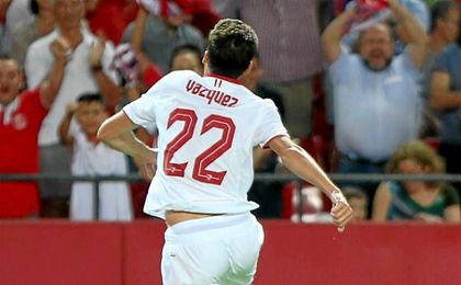 "Estoy contento por el gol". "Estoy contento por el gol".
