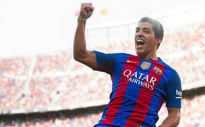 Suárez empieza como terminó: marcando. Suárez empieza como terminó: marcando.