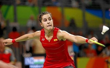 "El bádminton crece en España desde que gané mi primer Mundial y ya todo el mundo sabe lo que es", ha afirmado Marín. "El bádminton crece en España desde que gané mi primer Mundial y ya todo el mundo sabe lo que es", ha afirmado Marín.