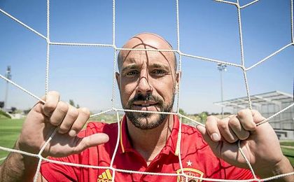 Pepe Reina, entrenando de nuevo con la Selección Española Pepe Reina, entrenando de nuevo con la Selección Española
