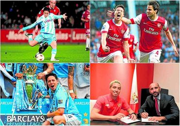 Nasri salió del Marsella, explotó en el Arsenal y ganó títulos en el City; ahora firma por el Sevilla. Nasri salió del Marsella, explotó en el Arsenal y ganó títulos en el City; ahora firma por el Sevilla.