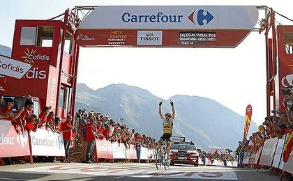 Gesink fue el más fuerte en la etapa reina. Gesink fue el más fuerte en la etapa reina.