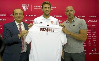 Franco Vázquez ha sido el fichaje más caro de este verano en Nervión. Franco Vázquez ha sido el fichaje más caro de este verano en Nervión.