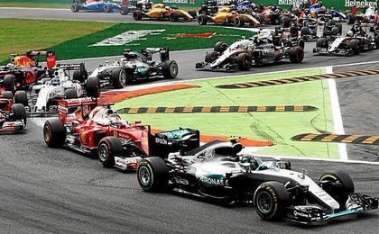 La buena salida de Rosberg fue clave. La buena salida de Rosberg fue clave.