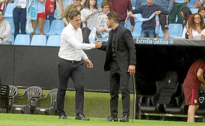 Berizzo se ha mostrado muy duro en sala de prensa tras caer 0-4 ante el Atlético de Madrid. Berizzo se ha mostrado muy duro en sala de prensa tras caer 0-4 ante el Atlético de Madrid.