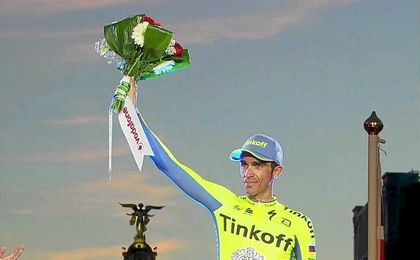 "No he podido ganar, pero estoy contento con la Vuelta que he hecho", comentó Contador. "No he podido ganar, pero estoy contento con la Vuelta que he hecho", comentó Contador.