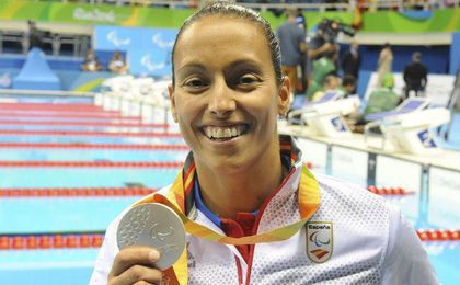 Teresa Perales se despide de Río con una plata. Teresa Perales se despide de Río con una plata.