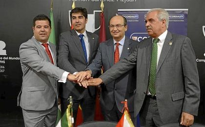 Carlos Jiménez, Ángel Haro, José Castro y Juan de Dios Álvarez. Carlos Jiménez, Ángel Haro, José Castro y Juan de Dios Álvarez.