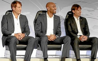 Kanouté, en la presentación de ´LaLiga Ambassadors´ en el día de ayer. Kanouté, en la presentación de ´LaLiga Ambassadors´ en el día de ayer.
