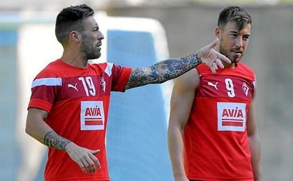Antonio Luna y Sergi Enrich, los futbolistas involucrados en el vídeo. Antonio Luna y Sergi Enrich, los futbolistas involucrados en el vídeo.