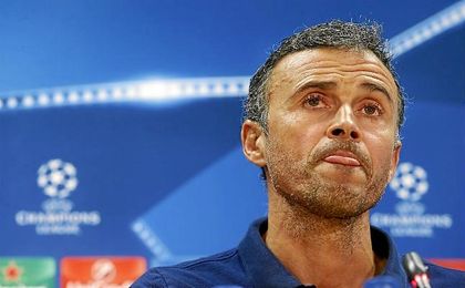 Luis Enrique asegura que el partido ante el Manchester City será un gran duelo. Luis Enrique asegura que el partido ante el Manchester City será un gran duelo.