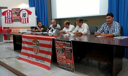 Imagen de la presentación del nuevo proyecto del Morón el pasado verano. Imagen de la presentación del nuevo proyecto del Morón el pasado verano.