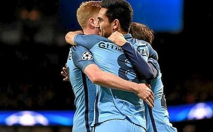 El City superó al Barça con claridad. El City superó al Barça con claridad.