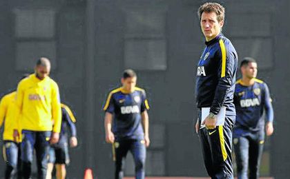 Guillermo Barros Schelotto, técnico de Boca. Guillermo Barros Schelotto, técnico de Boca.