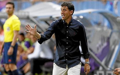 Gracia, en su etapa en el Málaga. Gracia, en su etapa en el Málaga.
