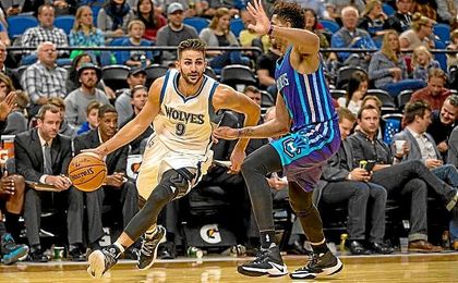 Rubio roza el ´triple-doble´ en la derrota de Minnesota. Rubio roza el ´triple-doble´ en la derrota de Minnesota.