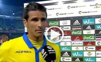 Vicente Gómez, ante las cámaras de Gol Vicente Gómez, ante las cámaras de Gol