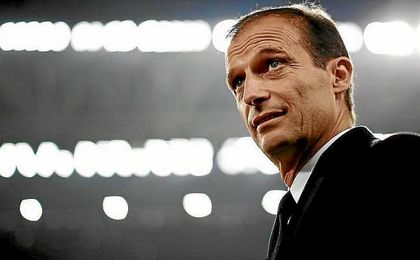 Allegri, durante un partido reciente con la Juventus. Allegri, durante un partido reciente con la Juventus.