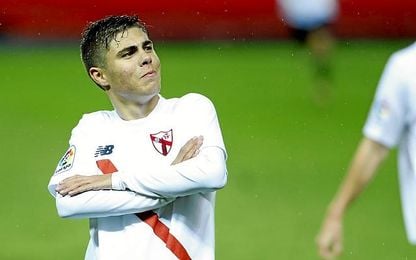 Pozo celebró el 1-0 de esta guisa. Pozo celebró el 1-0 de esta guisa.