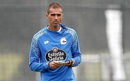 El entrenador del Deportivo. El entrenador del Deportivo.