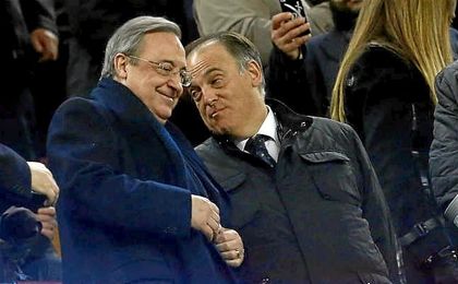 Florentino Pérez se queja a LaLiga por el trato televisivo hacia el Real Madrid Florentino Pérez se queja a LaLiga por el trato televisivo hacia el Real Madrid
